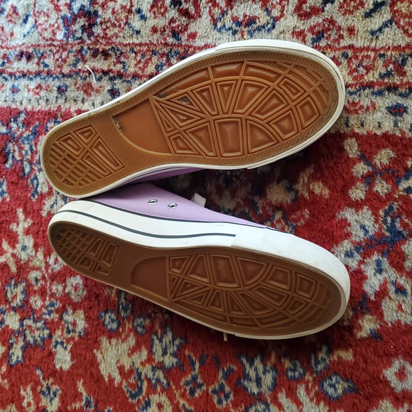 Cute Lavender Canvas Sneaker - Picture 4 of 4